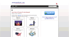 Desktop Screenshot of members.innoventum.com