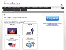 Tablet Screenshot of members.innoventum.com